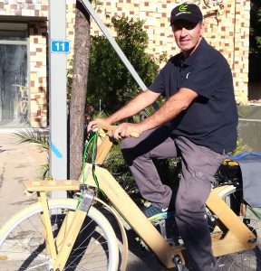 ξύλινα ποδήλατα - μαρτυρία